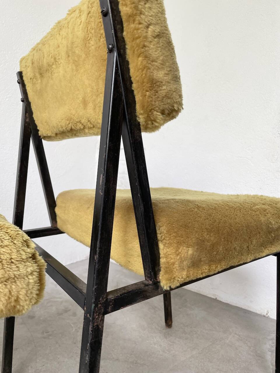 Set de trois chaises années 50
