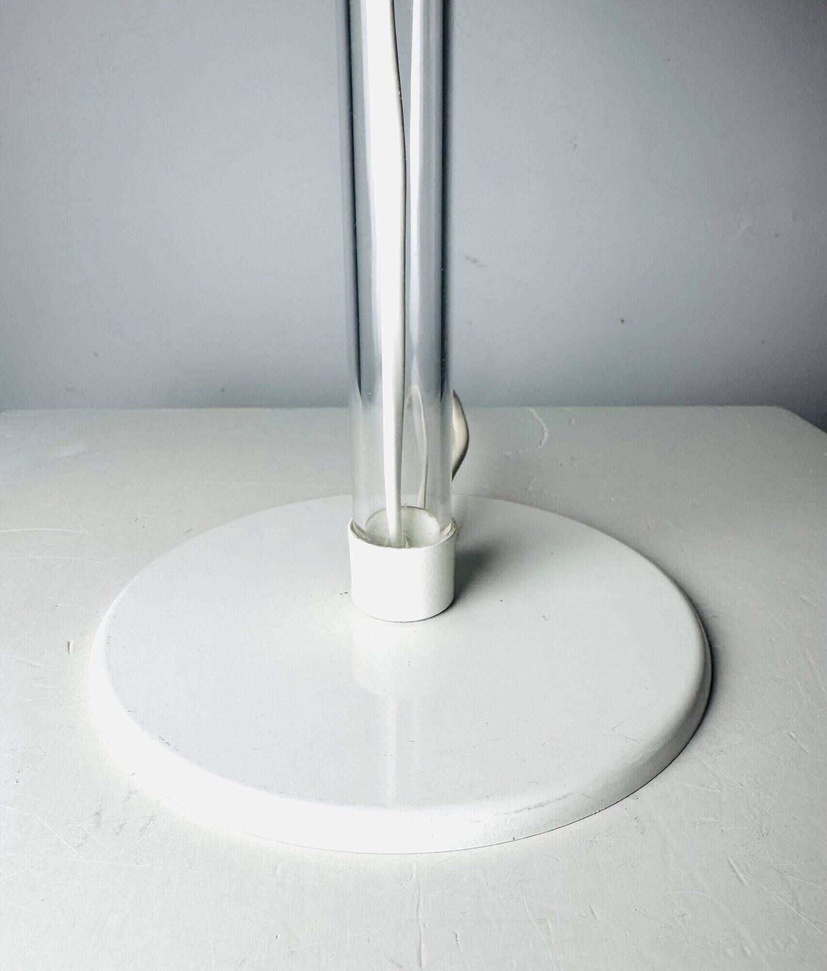 Opal Glass Sphere Table Lamp By Harco Loor For Harco Loor Design, The Netherlands 1980S