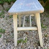 Small vintage wooden stool