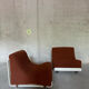 Ensemble (2) de fauteuils "Orbis" Lounge