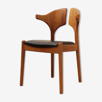 Danish 60s teak Gingko chair