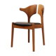 Danish 60s teak Gingko chair
