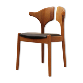 Danish 60s teak Gingko chair