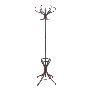 Parrot coat rack in beech, Sweden, 1960