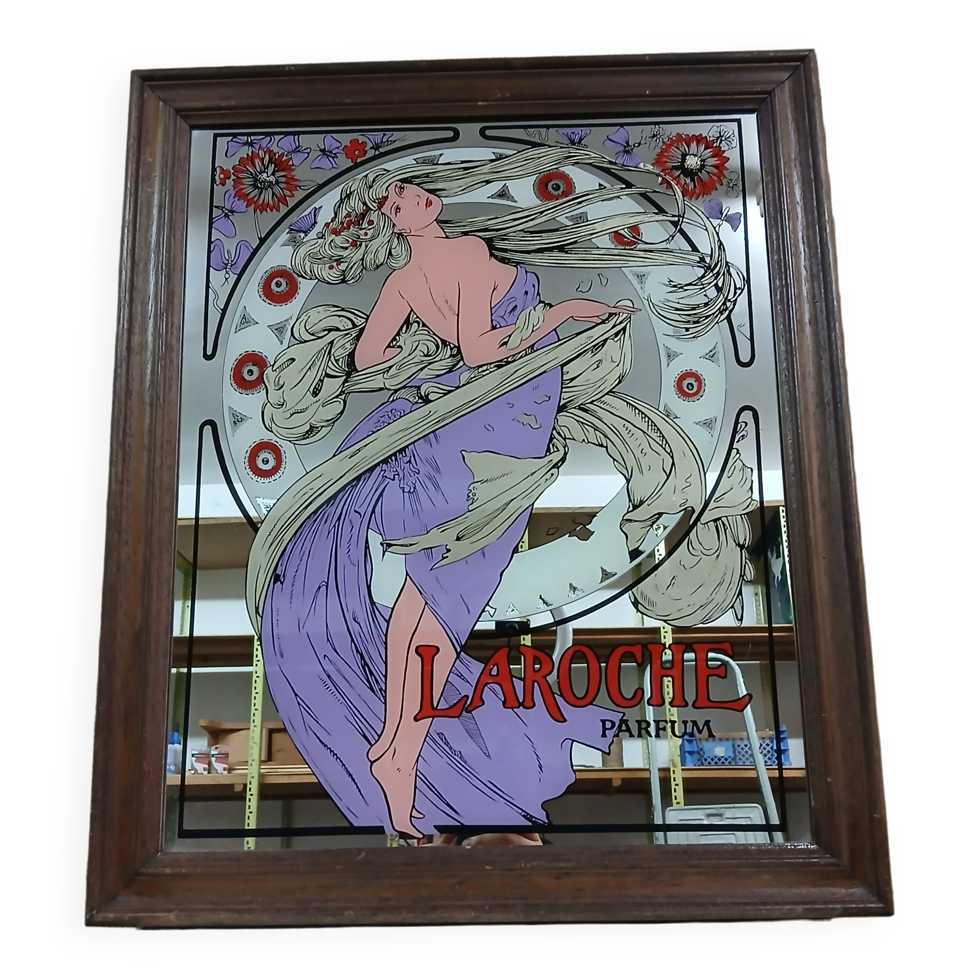 Advertising mirror