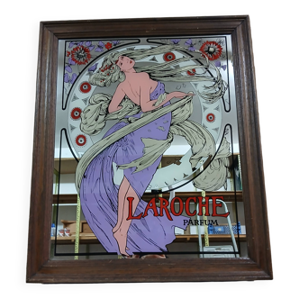 Advertising mirror