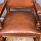 Pair of Renaissance armchairs. Carved solid oak. Holland. Late 19th century.