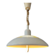 Vintage mid-century beige Dijkstra pendant lamp