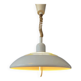 Vintage mid-century beige Dijkstra pendant lamp