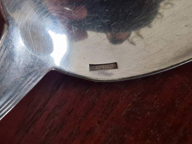 Christofle - Set of 3 table spoons in the Spatours model in silver-plated metal.