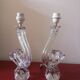 Two feet of lamp forming Daum crystal, circa 1960