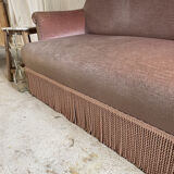 Velvet toad sofa