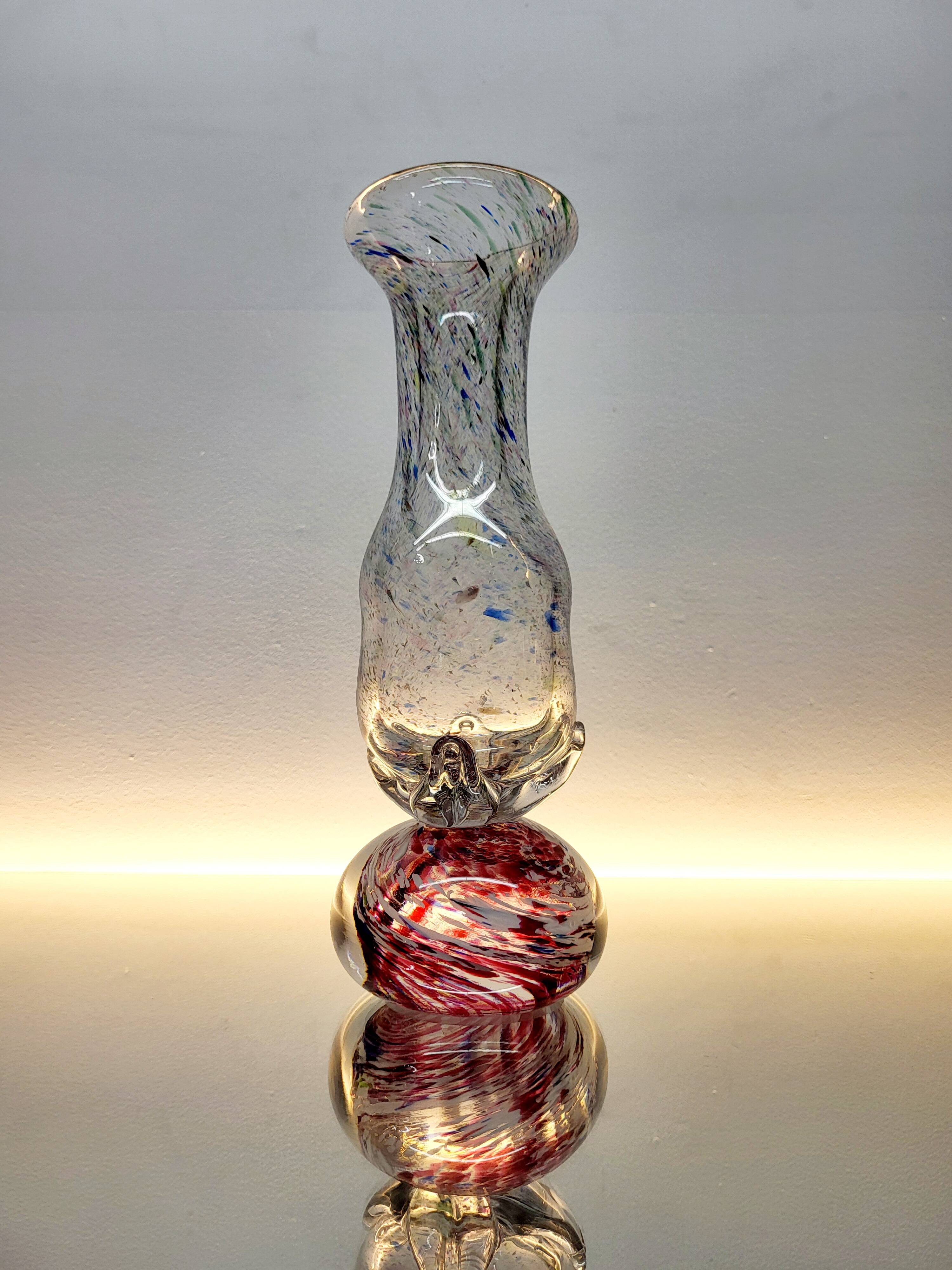 Vase Val Saint Lambert Studio Cristal design