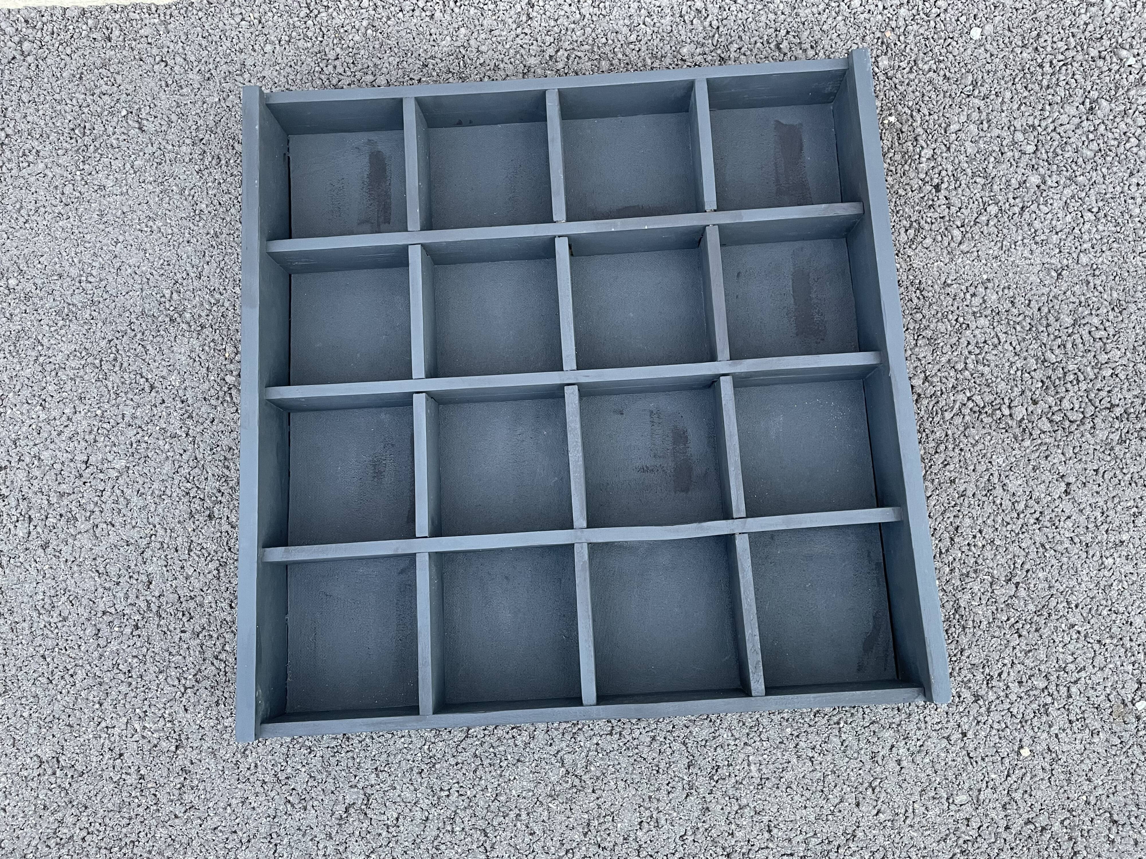 Locker shelf 16 compartments