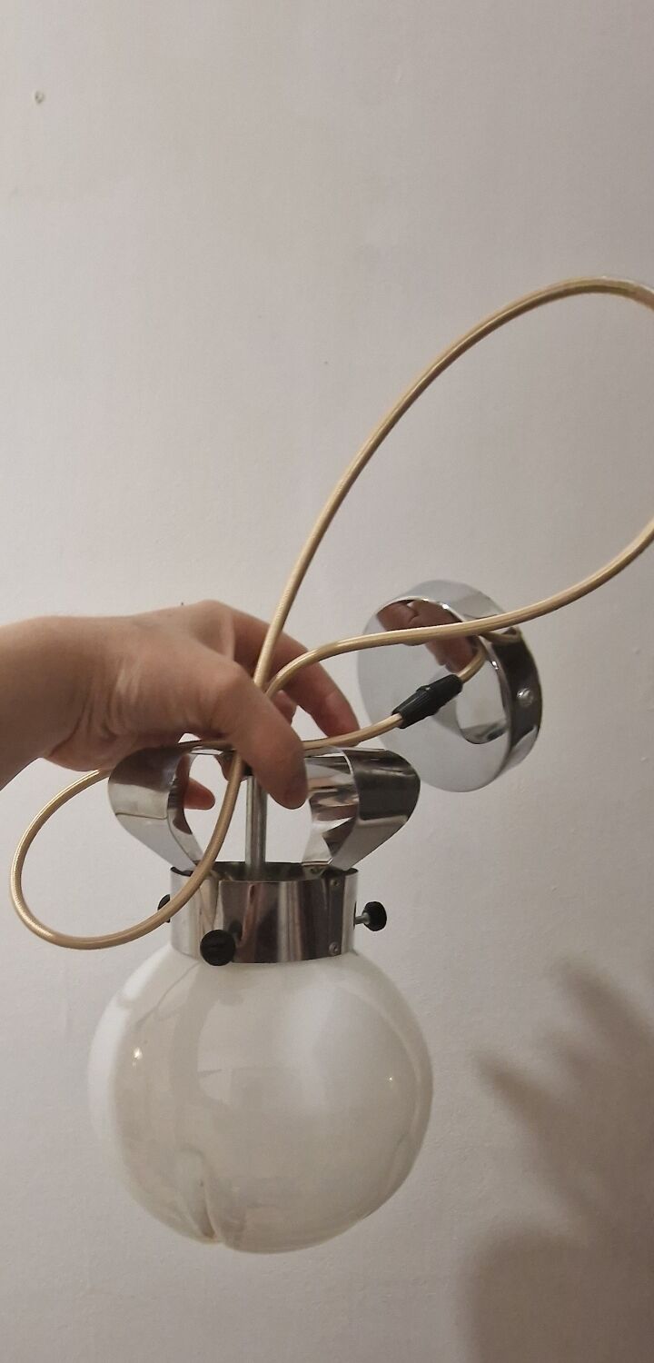 Mazzega suspension lamp from murano reelectrified