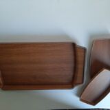 3 vintage trays