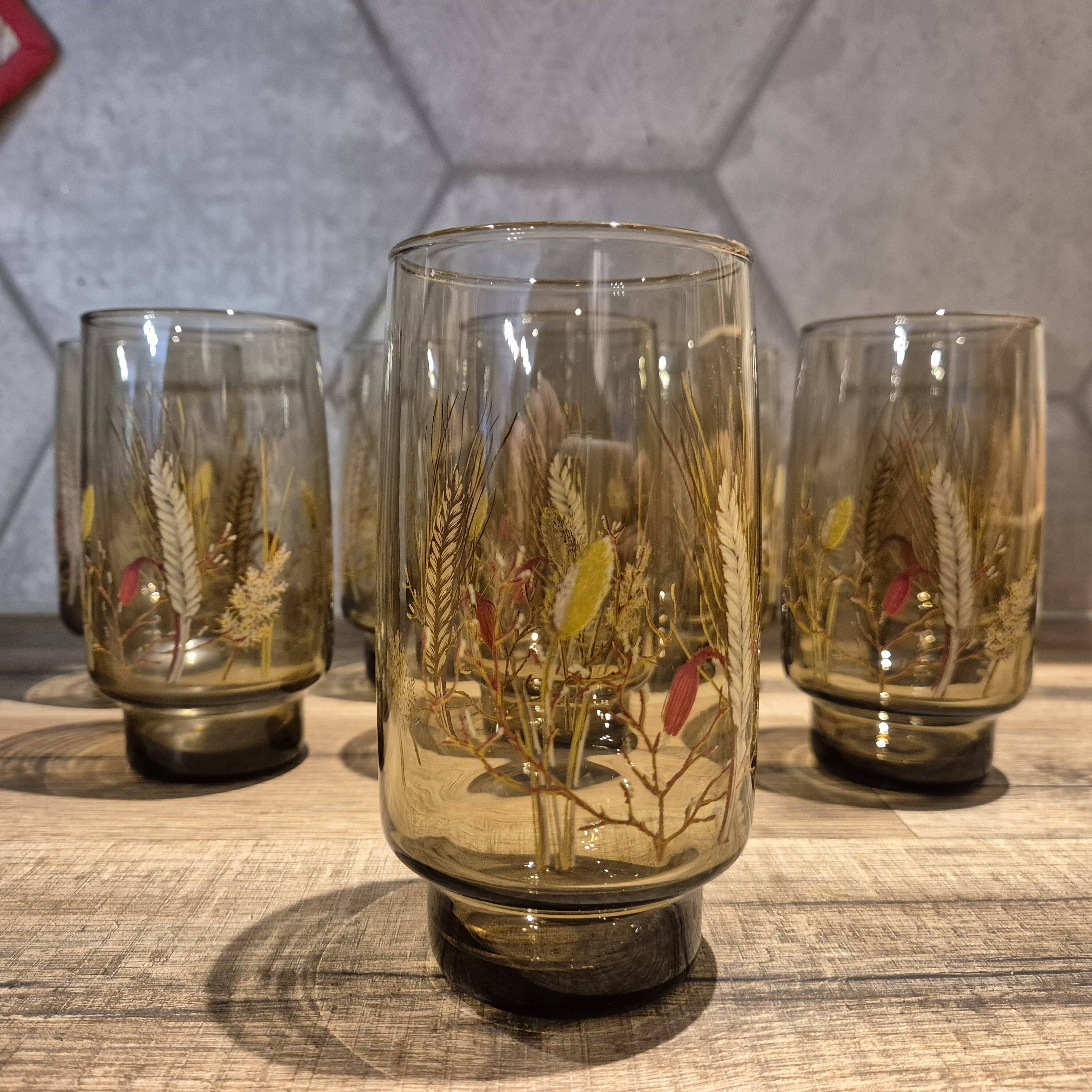 Lot de 8 verres Luminarc Tivoli épi de blé