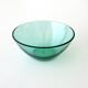 6 bols publicitaire huilor vintage en verre vert