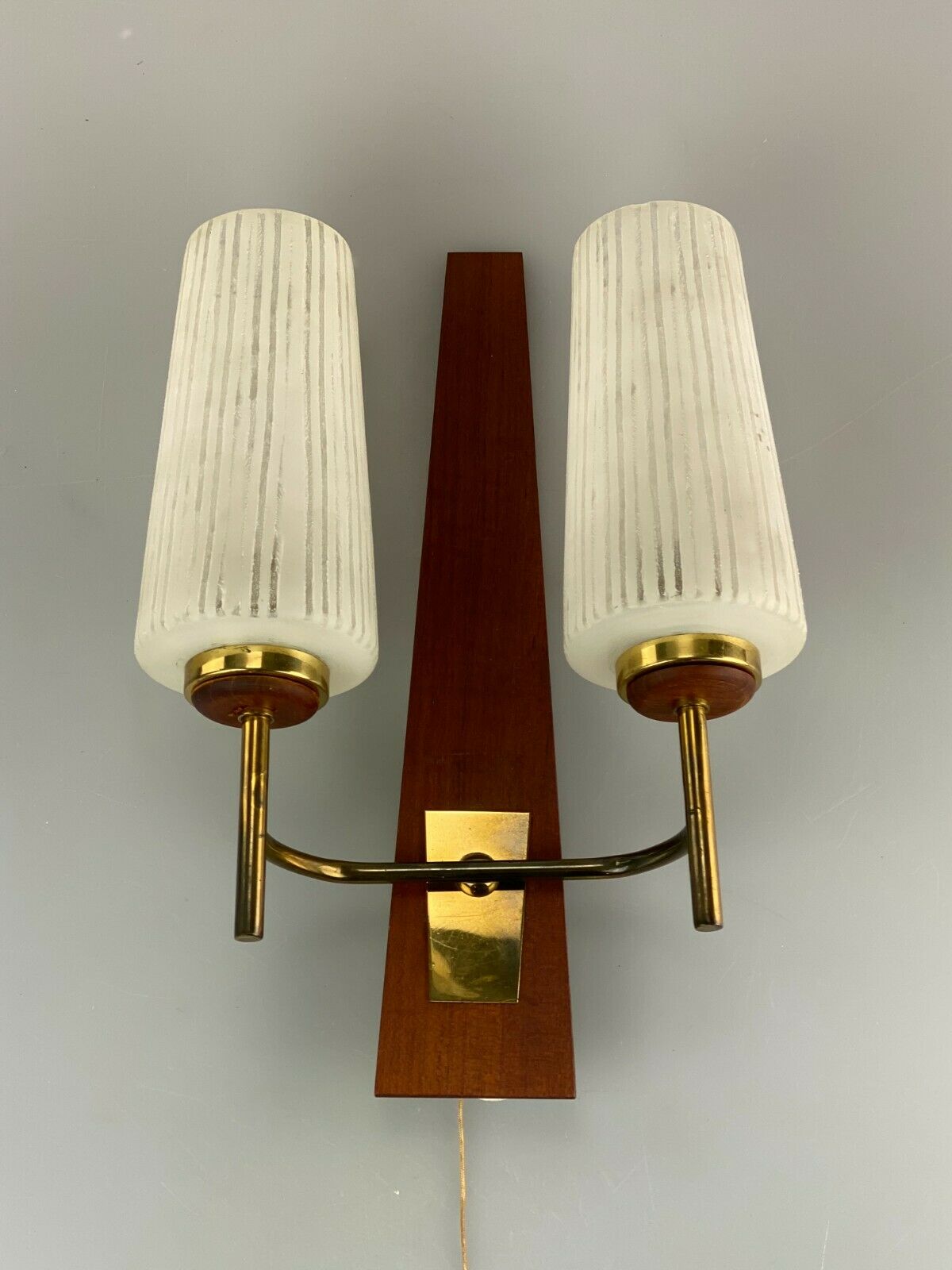 60s 70s wall light wall lamp lamp wall bag lamp teak design 60s 70s