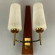 60s 70s wall light wall lamp lamp wall bag lamp teak design 60s 70s