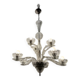 Art Deco Murano Glass Chandelier 1940’s