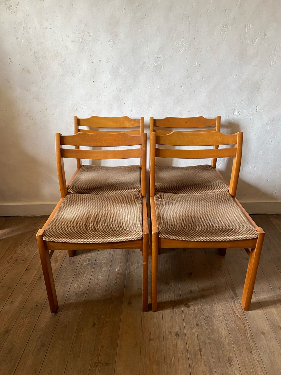 Scandinavian wooden chairs