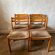 Scandinavian wooden chairs