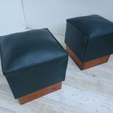 Pair of poufs, 1940