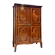 Louis XV style marquetry wardrobe, Napoleon III period, 19th century