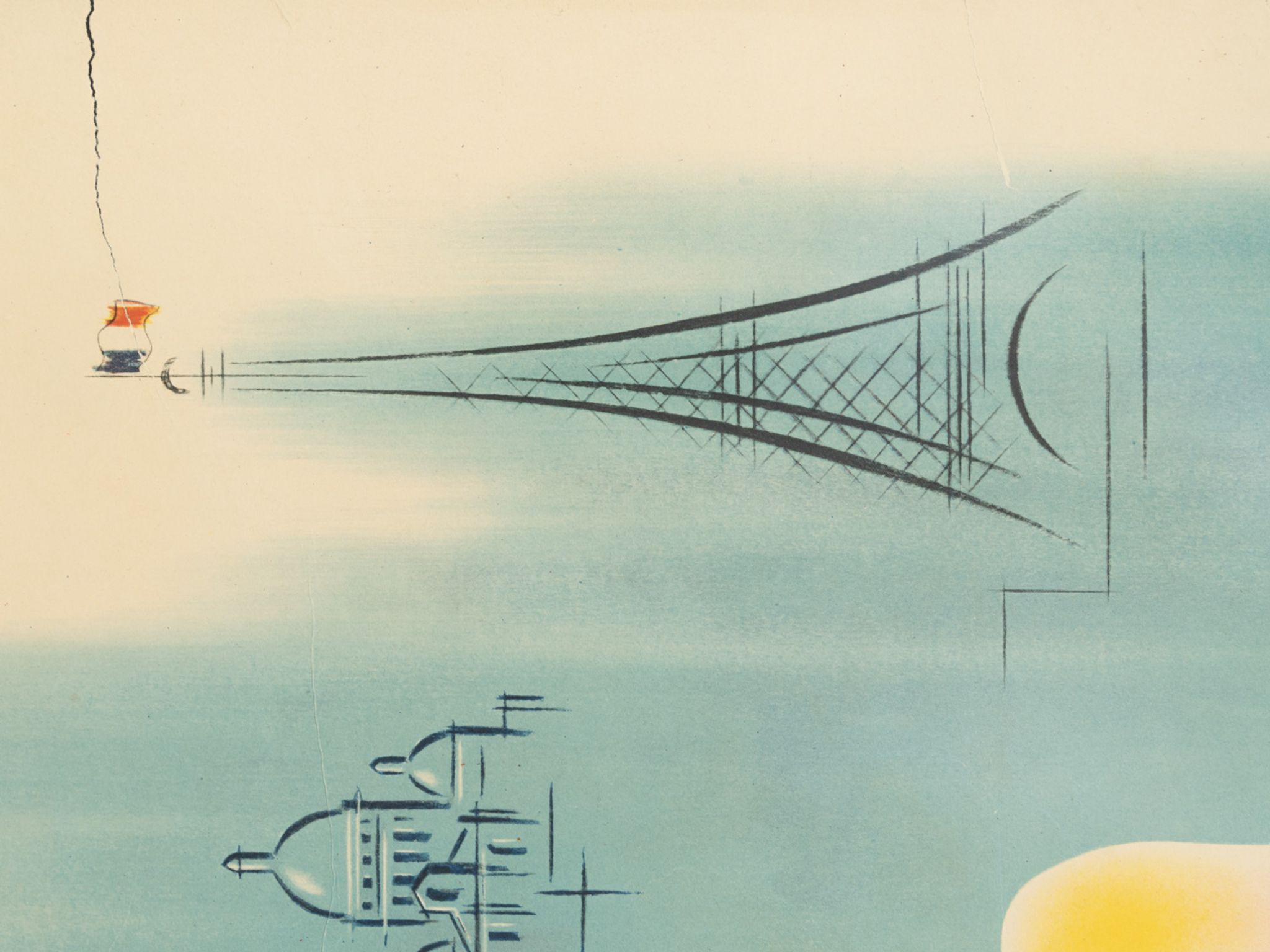 Paris, Pan Am Airways Travel Poster, 93 x 123 cm