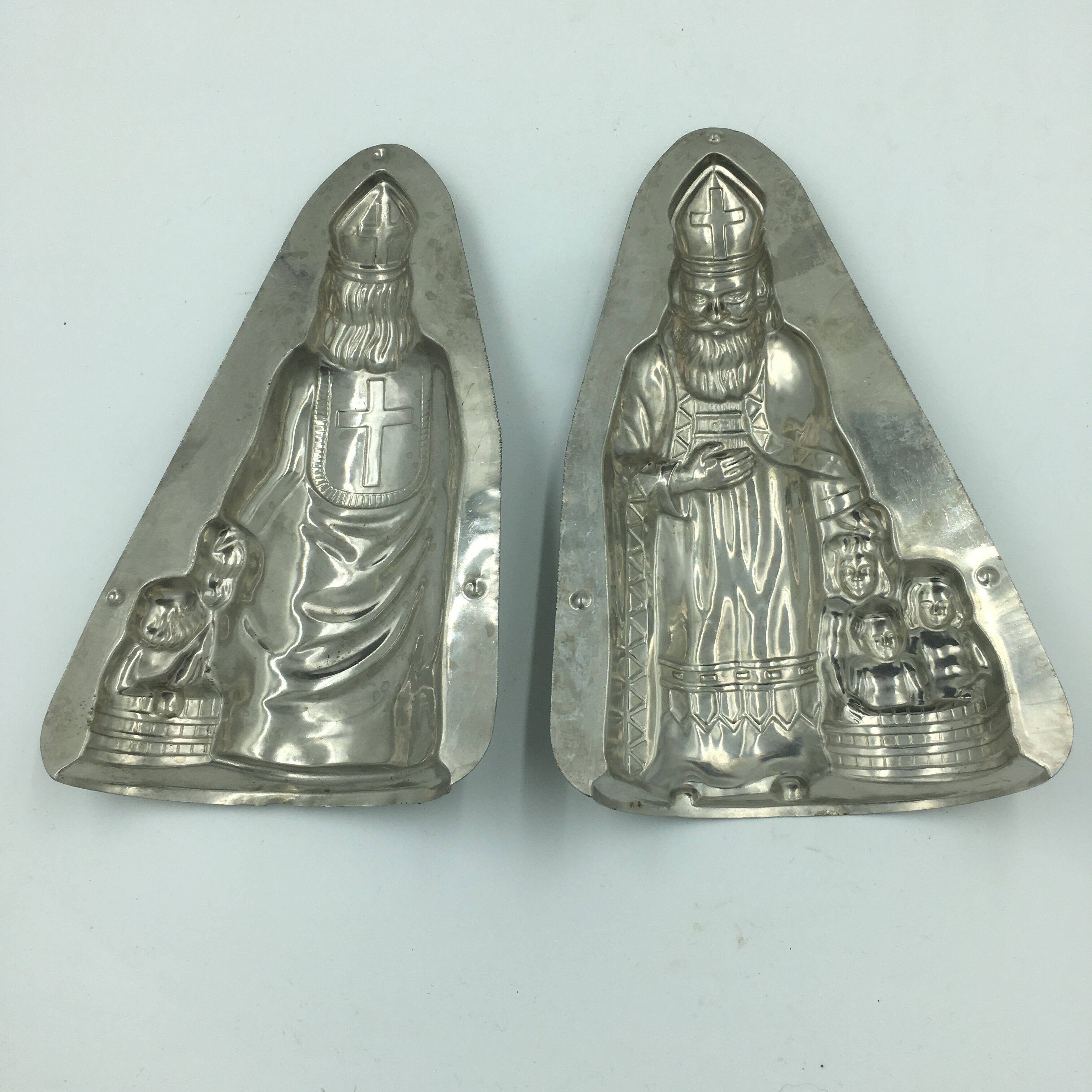 Chocolate mold of St. Nicholas