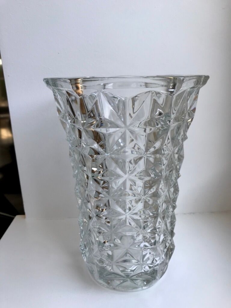 Crystal vase 50s