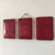 Mirror triptych gooseberries barber 20x49cm vintage 1950