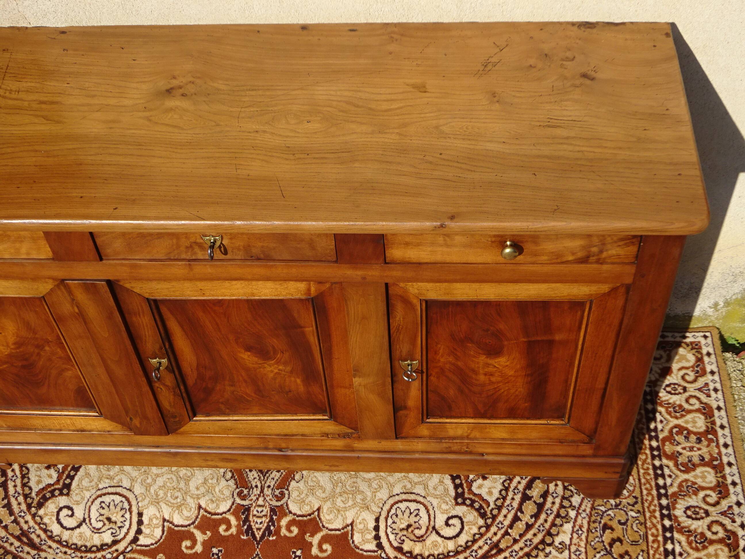 Louis Philippe enfilade in elm