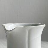 Pot à lait en porcelaine blanche