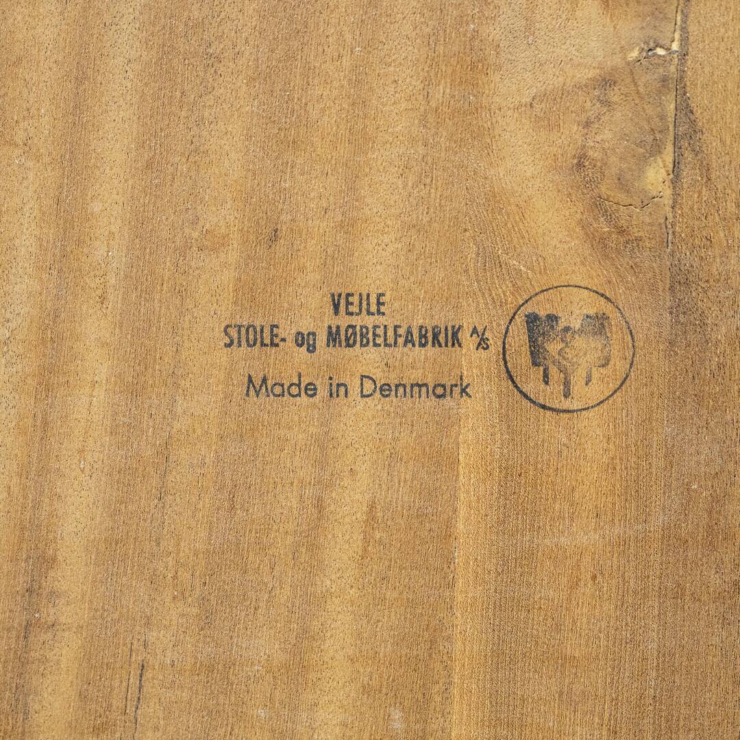 Vintage Danish teak coffee table by Henning Kjærnulf for Vejle Mobelfabrik, 1960s