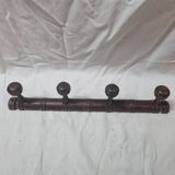 Porte-manteaux 4 patères art déco