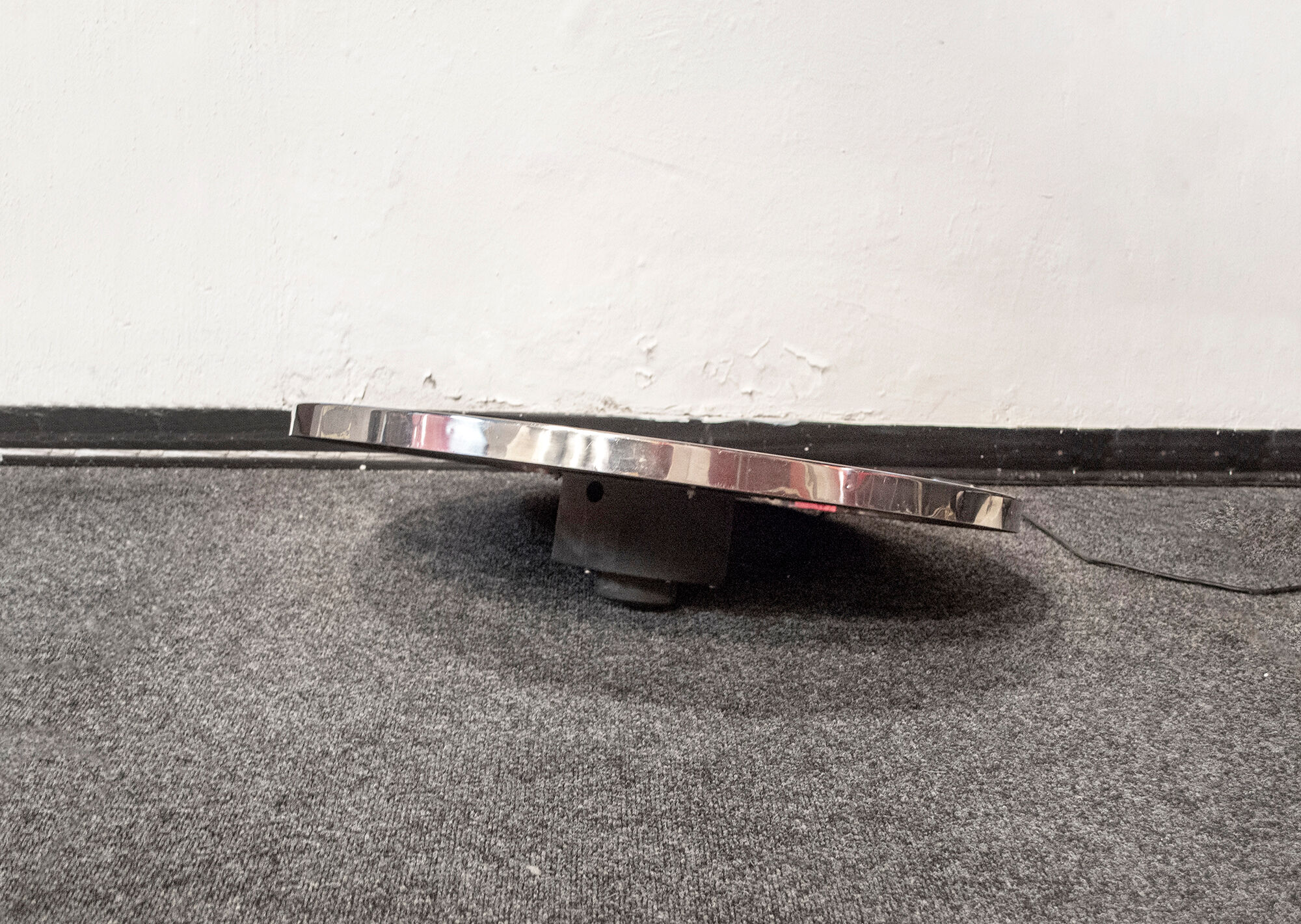 Fiber optic lamp that changes color in psychedelic kinetic style Italy 70s