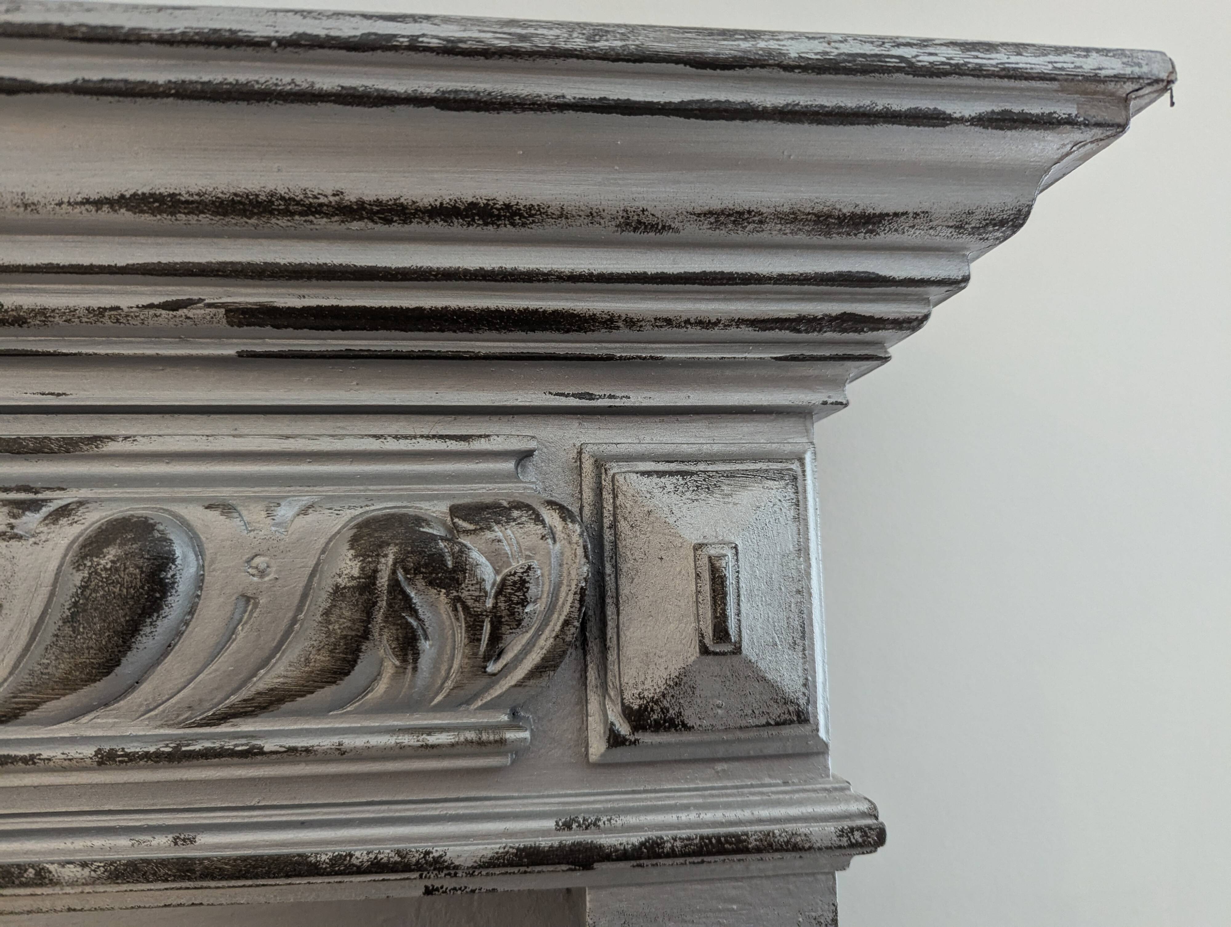 Renovated antique mirror