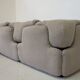 Confidential Seating Set by Alberto Rosselli for Saporiti, Beige Boucle Fabric, Italy, 1970s