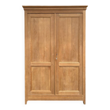 XXL Parisian wardrobe in solid light oak