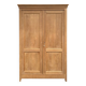 XXL Parisian wardrobe in solid light oak