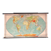 Carte du monde allemande