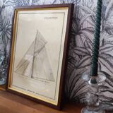 Volunteer sailboat frame