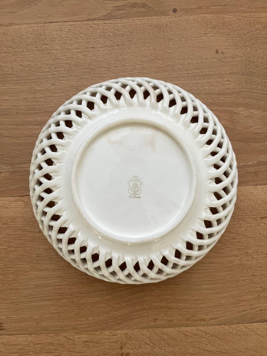 Max Roesler porcelain fruit bowl