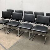 German cantilever chair Mi-century S32 by Marcel Breuer & Mart Stam for Thonet, 1970s