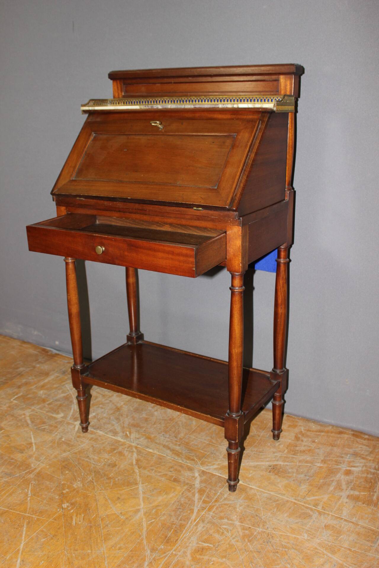 Directoire Style Mahogany Desk from the 20th Century
