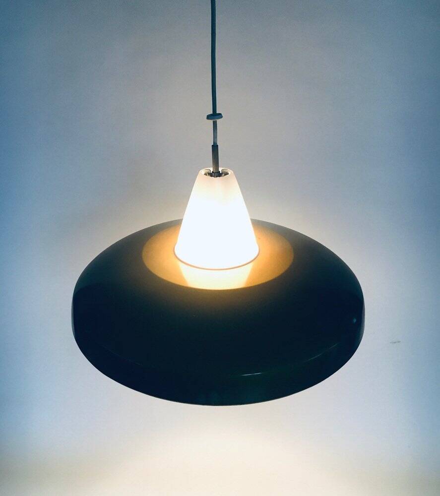Mid-Century Modern Dutch Pendant Lamp attributed to Philips, 1950s