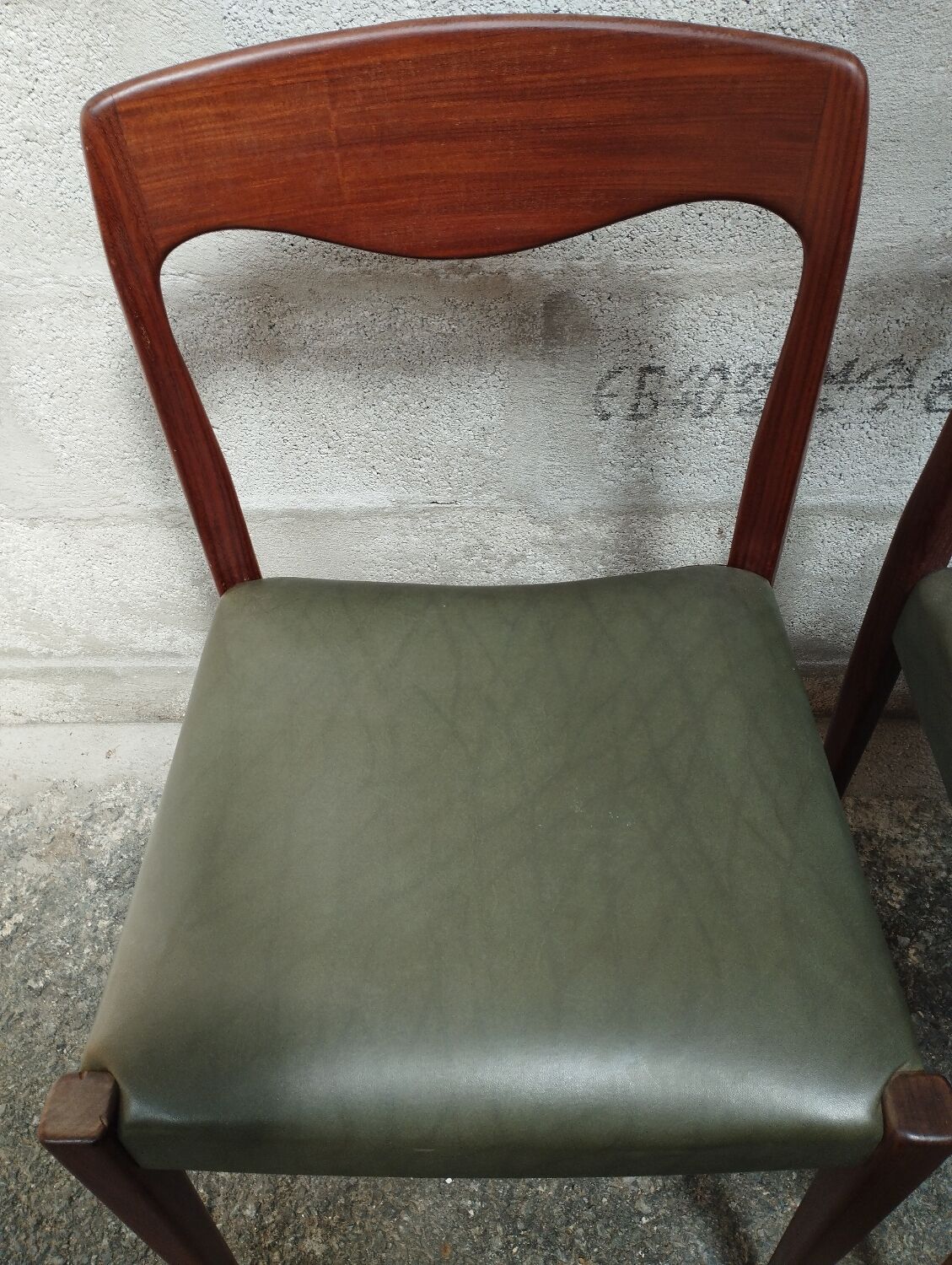 Scandinavian teak chairs