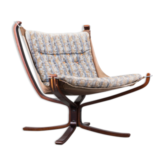 Fauteuil Falcon de Sigurd Ressell pour Vatne Møbler, années 1970